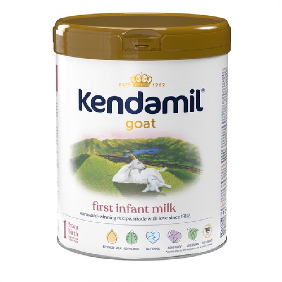 Miniaturka artykułu - #0 Kendamil Kozie mleko początkowe 1, 800g WGNIECIONA PUSZKA