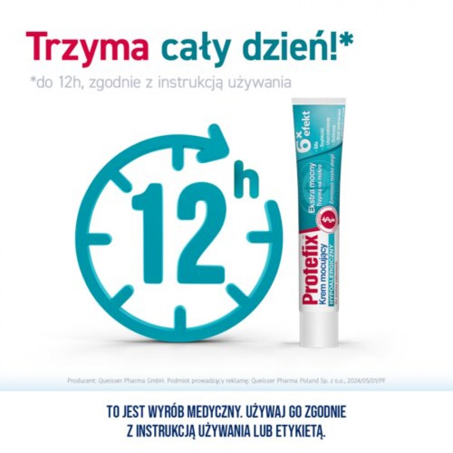 Zdjęcie produktu - 3 PROTEFIX Krem mocujący hypoalergiczny - 47 g 