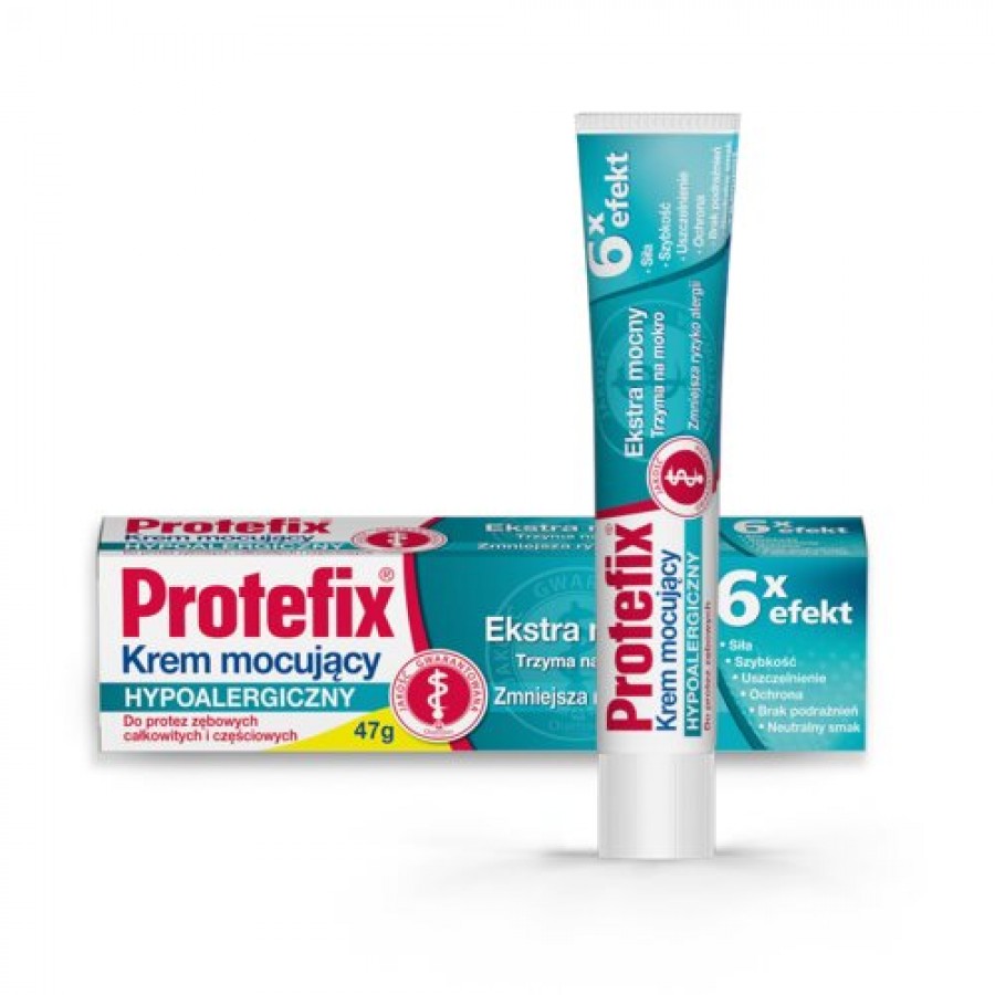 Zdjęcie produktu - 4 PROTEFIX Krem mocujący hypoalergiczny - 47 g 