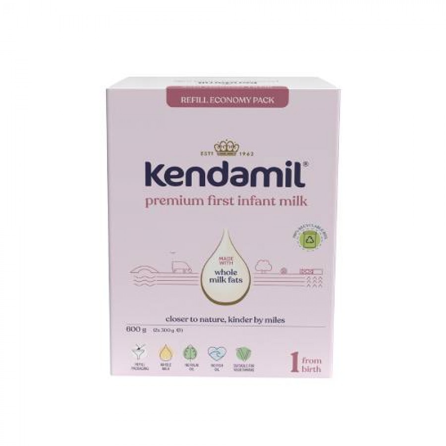 Miniaturka artykułu - #0 Kendamil Premium 1 mleko początkowe dla niemowląt od urodzenia, 600 g