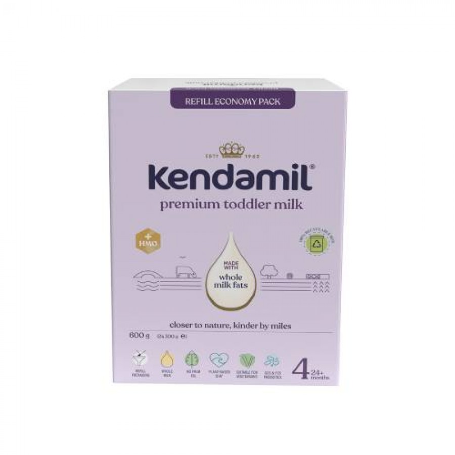 Miniaturka artykułu - #0 Kendamil Premium 4 Produkt w proszku na bazie białka krowiego, 600g