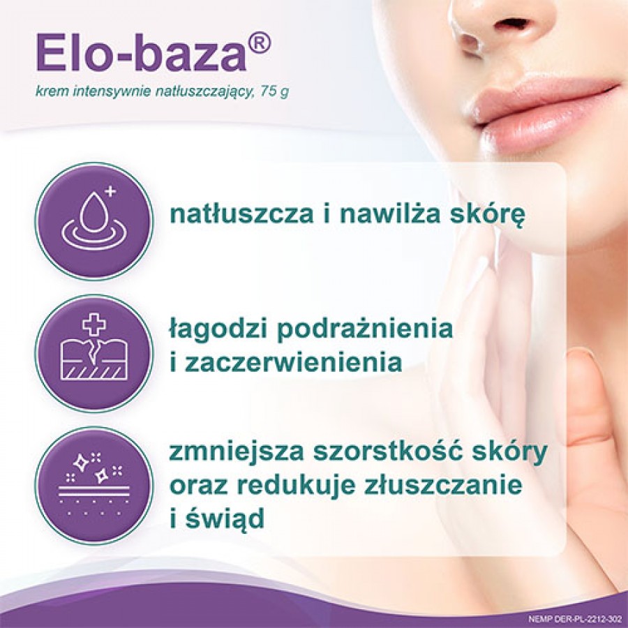 Miniaturka artykułu - #1 ELO-BAZA Krem intensywnie natłuszczający, 75g