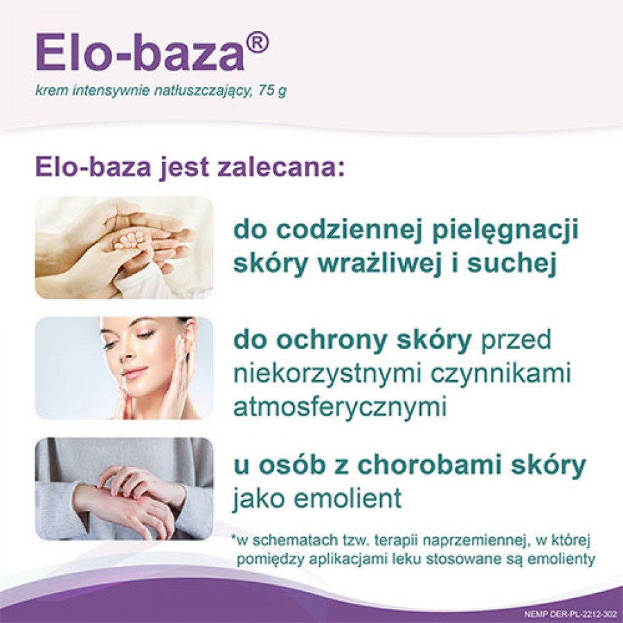 Zdjęcie produktu - 3 ELO-BAZA Krem intensywnie natłuszczający, 75g