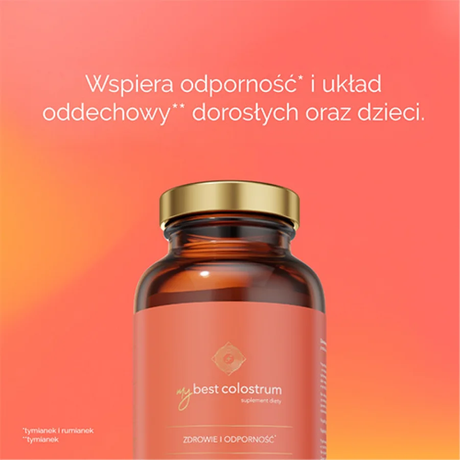 #0 – MyBestPharm MyBestColostrum proszek o smaku malinowym, 90 g