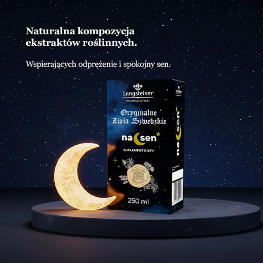 #0 – Langsteiner Oryginalne Zioła Szwedzkie na sen, 250ml