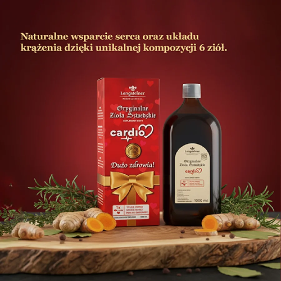 #0 – Langsteiner Oryginalne Zioła Szwedzkie Cardio, 500ml