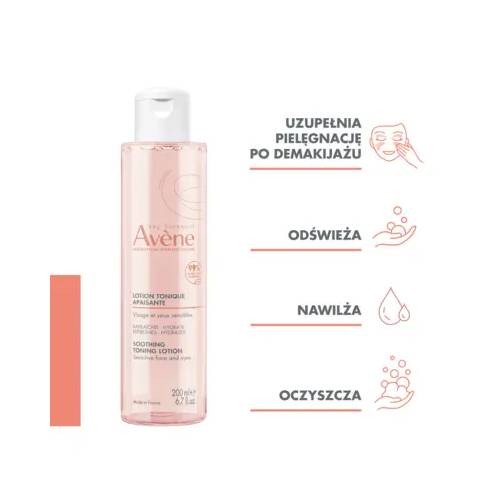 Miniaturka artykułu - #0 AVENE Tonik łagodzący do sk&oacute;ry wrażliwej, 200ml