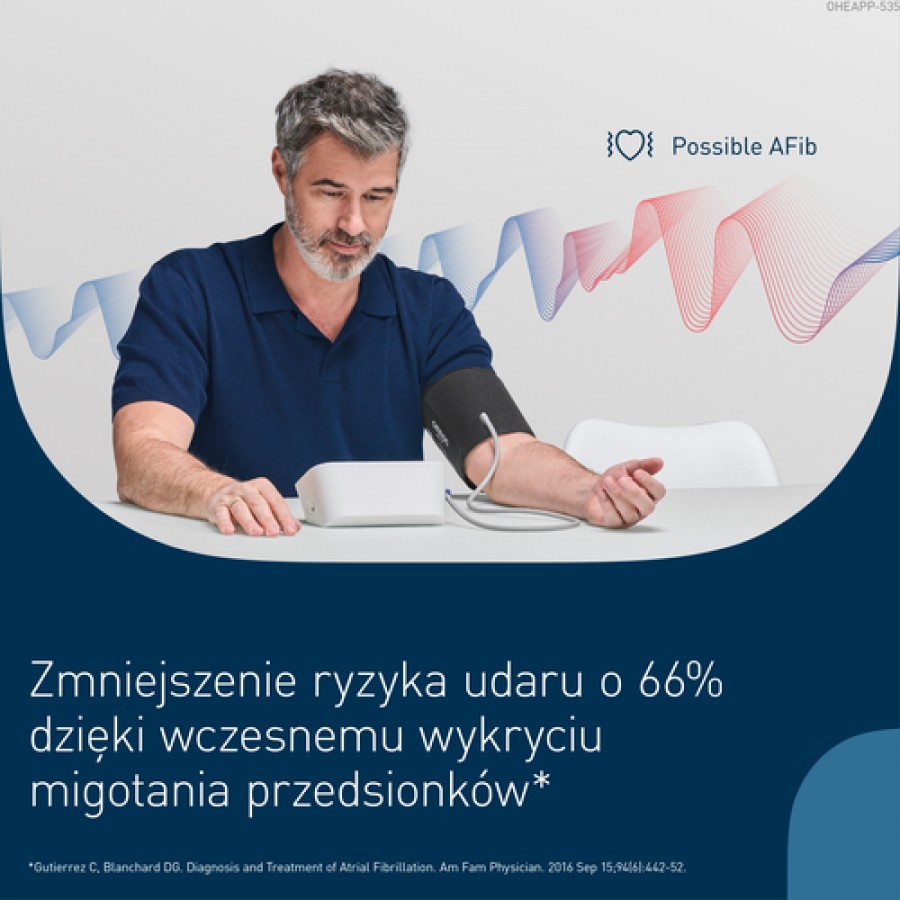 Zdjęcie produktu - 2 OMRON M6 Comfort AFib Ciśnieniomierz naramienny HEM-7380-E, 1 szt.