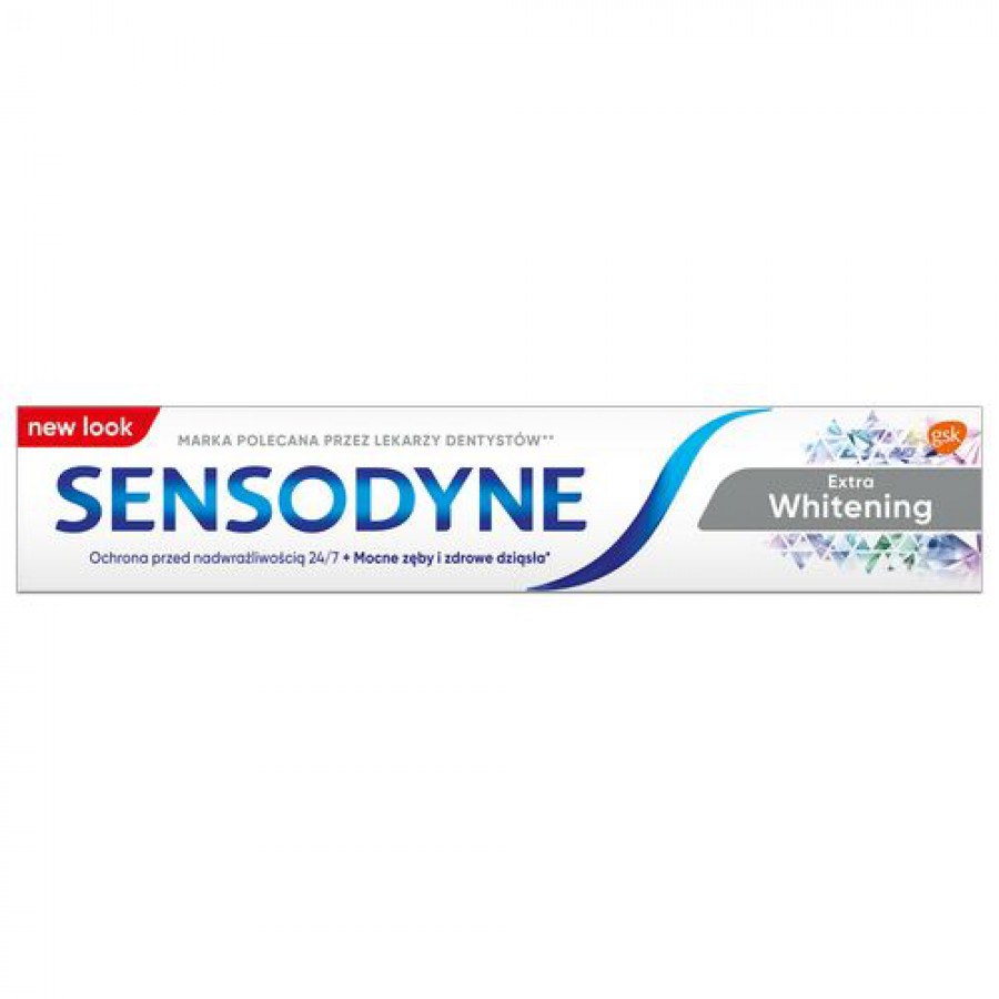 Miniaturka artykułu - #0 SENSODYNE EXTRA WHITENING Pasta do zęb&oacute;w - 75 ml