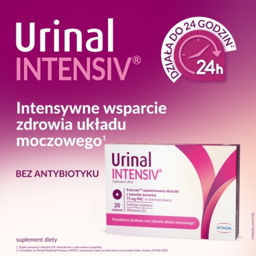 Miniaturka artykułu - #0 Urinal Intensiv, 20 tabl.