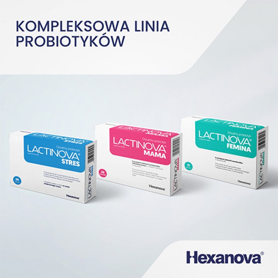 Zdjęcie produktu - 5 Lactinova stres probiotyk, 28 kaps.