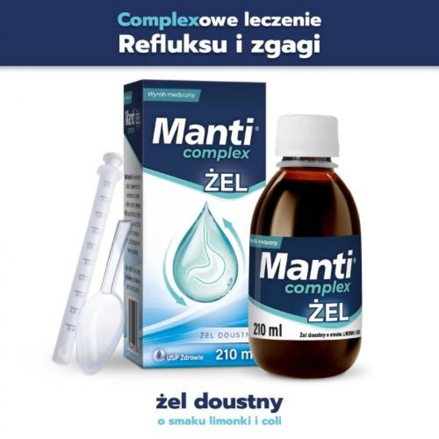 Miniaturka artykułu - #0 Manti Complex Żel doustny, 210ml