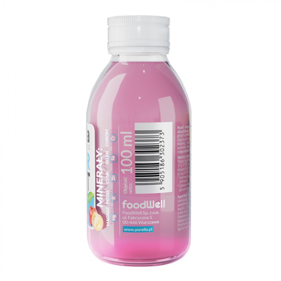 Miniaturka artykułu - #0 PURELLA SuperShot Hydro Acerola + Elektrolity, 100 ml