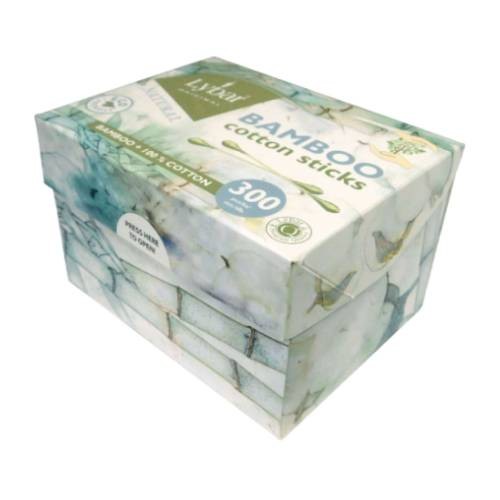Miniaturka artykułu - #0 Mattes Lybar Bambusowe patyczki higieniczne, 300szt.