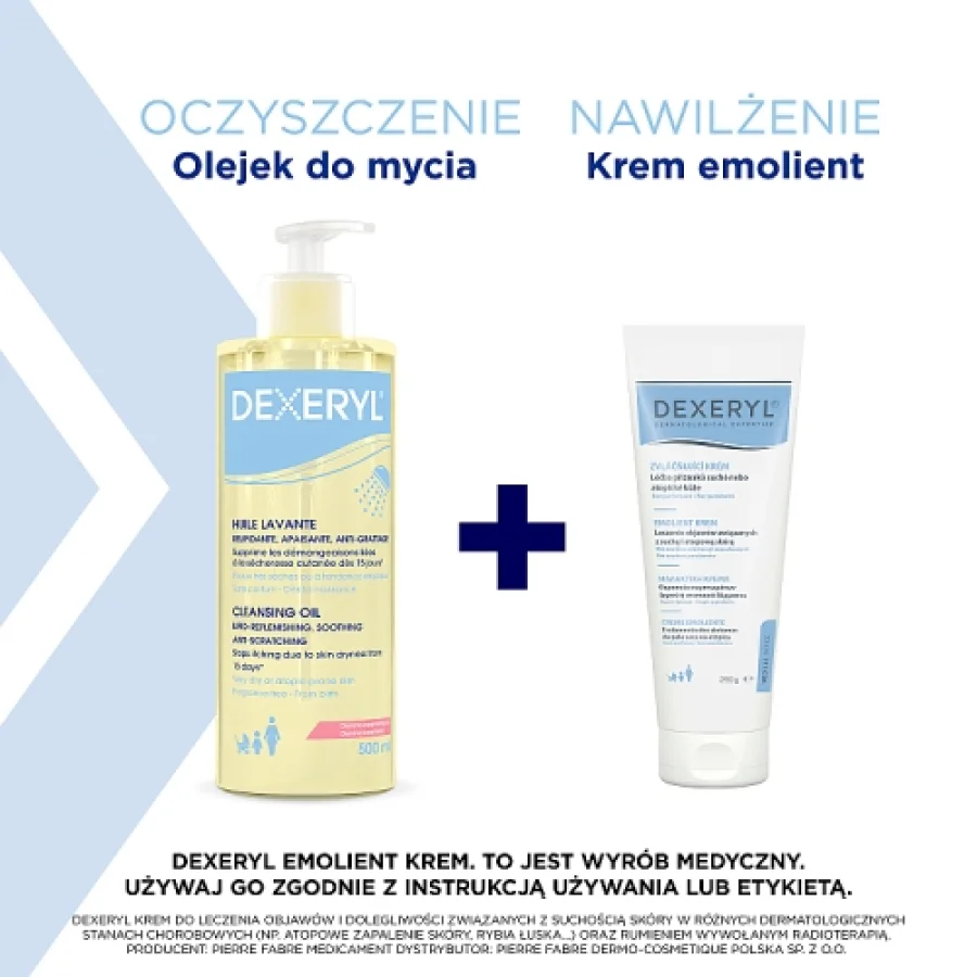#4 – DEXERYL Emolient Krem do sk&oacute;ry suchej i atopowej, 250g