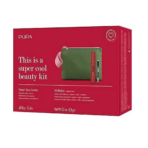 Miniaturka artykułu - #0 PUPA Maskara Vamp! Sexy Lashes 12 ml + Kredka Do Oczu Multiplay 0,8 g