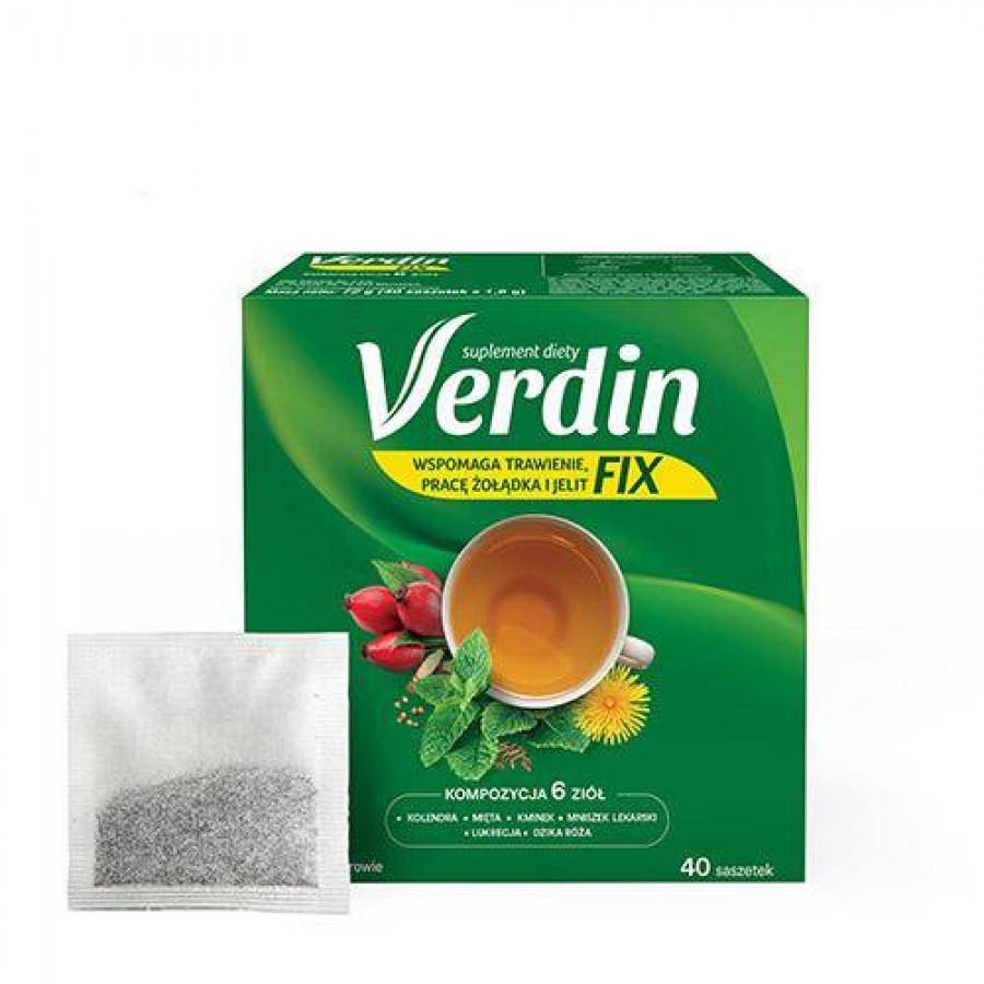 Zdjęcie produktu - 5 Verdin Fix, 40 sasz.