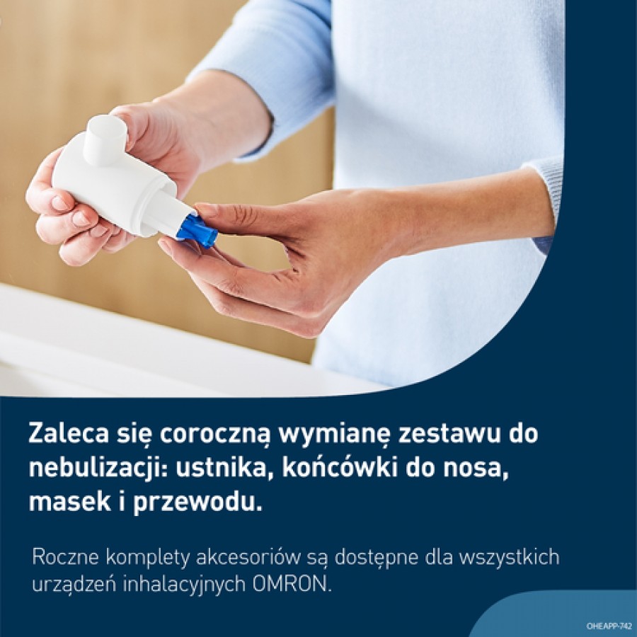 Zdjęcie produktu - 5 OMRON C28P NE-C105-E Nebulizator kompresorowy