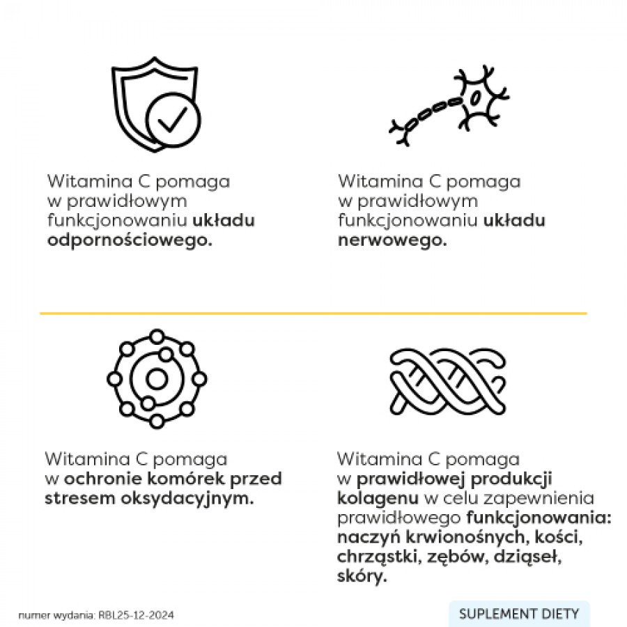 Zdjęcie produktu - 2 SUPTERO Liposomalna witamina C, 30 kaps.