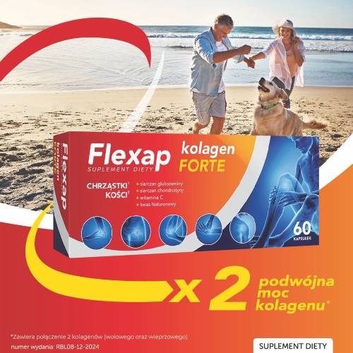 Zdjęcie produktu - 0 Flexap Kolagen forte, 60 kaps.