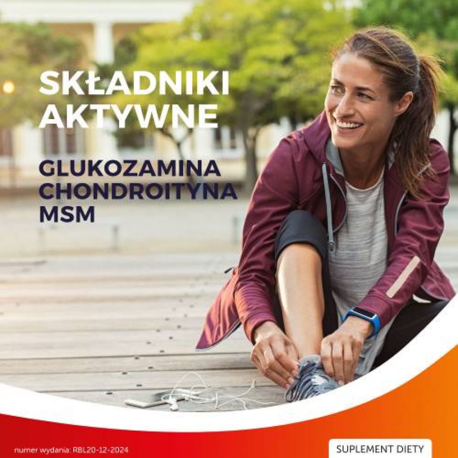 Miniaturka artykułu - #1 Flexap Glukozamina + Chondroityna + MSM, 60 kaps.