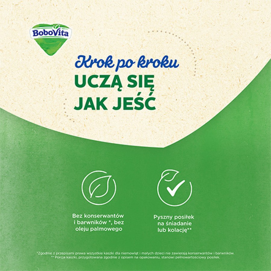 Miniaturka artykułu - #1 BoboVita kaszka mleczno-zbożowa kakao po 12 miesiącu, 230 g