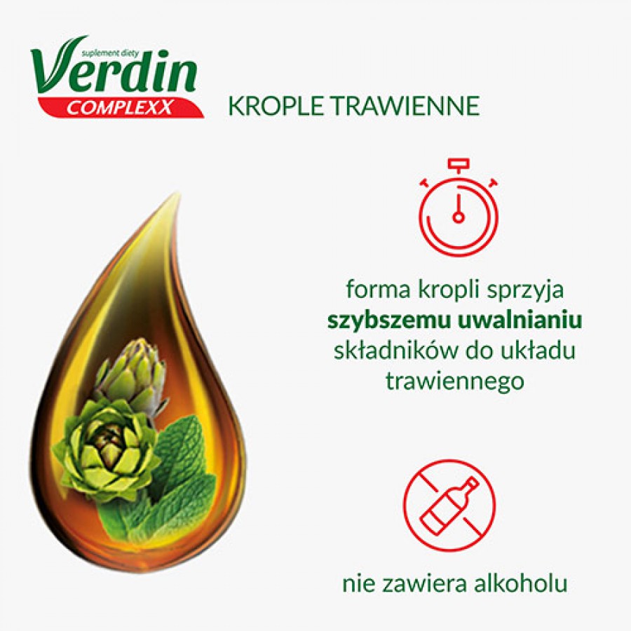 Miniaturka artykułu - #1 Verdin Complexx Krople - 40ml