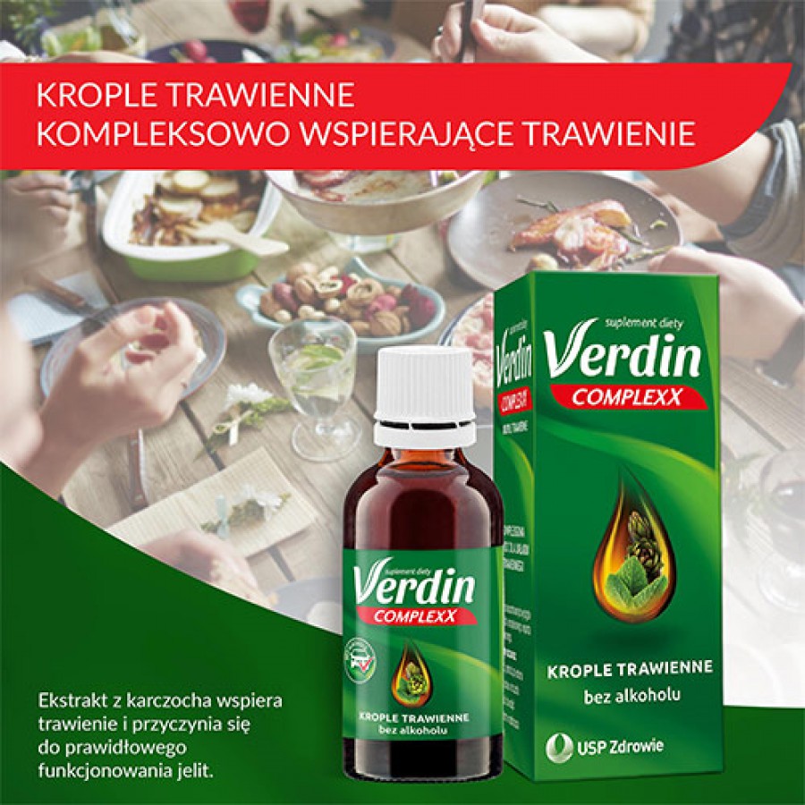 Zdjęcie produktu - 2 Verdin Complexx Krople - 40ml