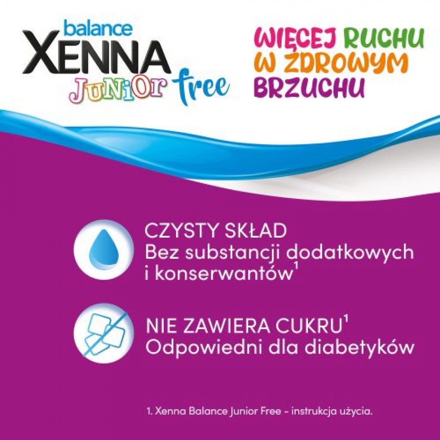 Miniaturka artykułu - #1 Xenna Balance Junior Free, 30 sasz.
