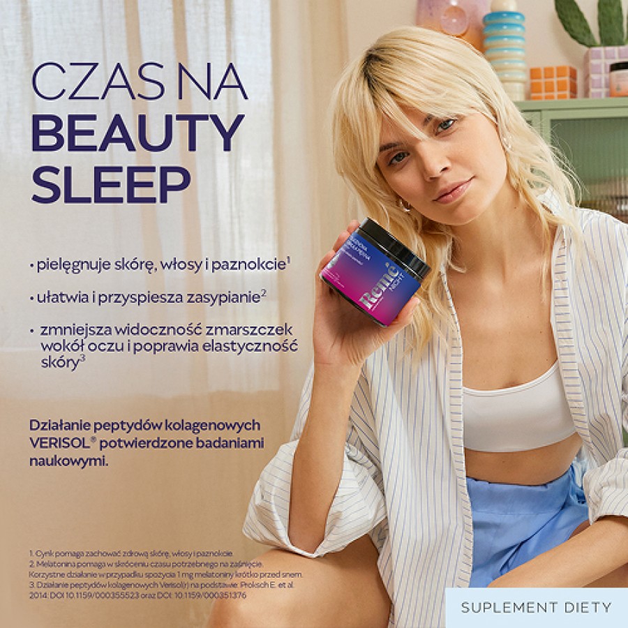 Miniaturka artykułu - #0 REME Night Kolagenowa Formuła Piękna Owoce leśne, 150 g