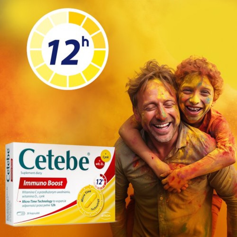Zdjęcie produktu - 0 Cetebe Immuno Boost, 30 kaps.