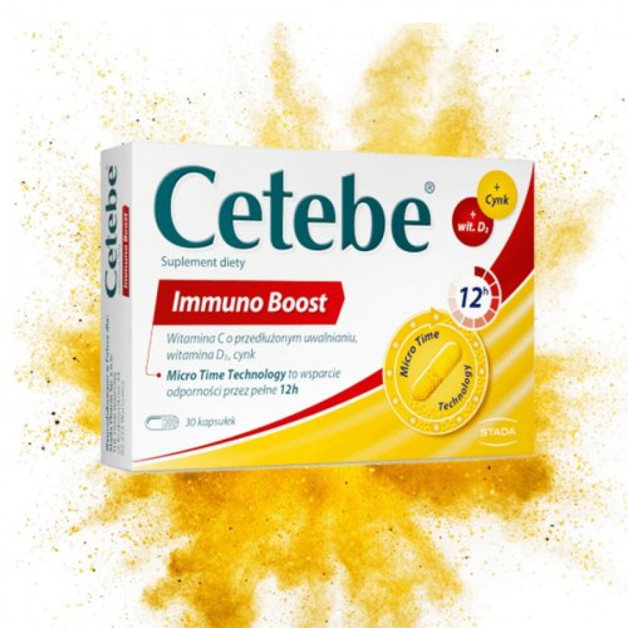 Zdjęcie produktu - 5 Cetebe Immuno Boost, 30 kaps.