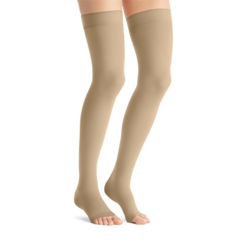 Miniaturka artykułu - #1 JOBST OPAQUE pończochy uciskowe długie CCL1 naturalny, rozmiar 4 OP