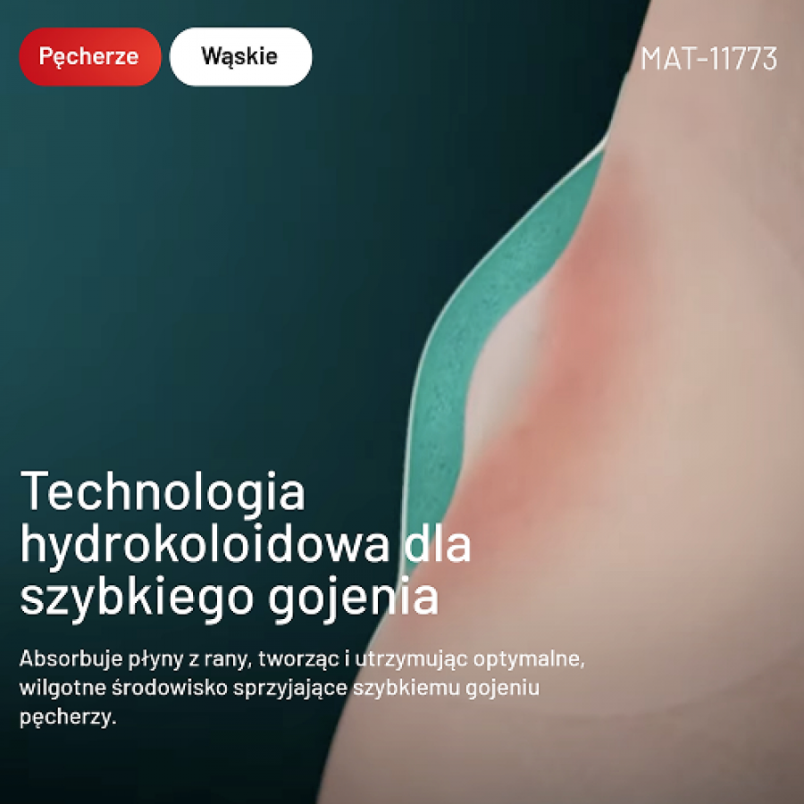 Zdjęcie produktu - 3 Compeed Plastry na pęcherze wąskie, 6 szt.