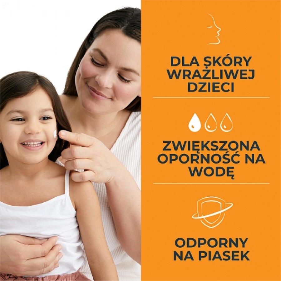 Miniaturka artykułu - #1 Eucerin Sun Kids Krem przeciwsłoneczny dla dzieci i niemowląt SPF50, 200 ml