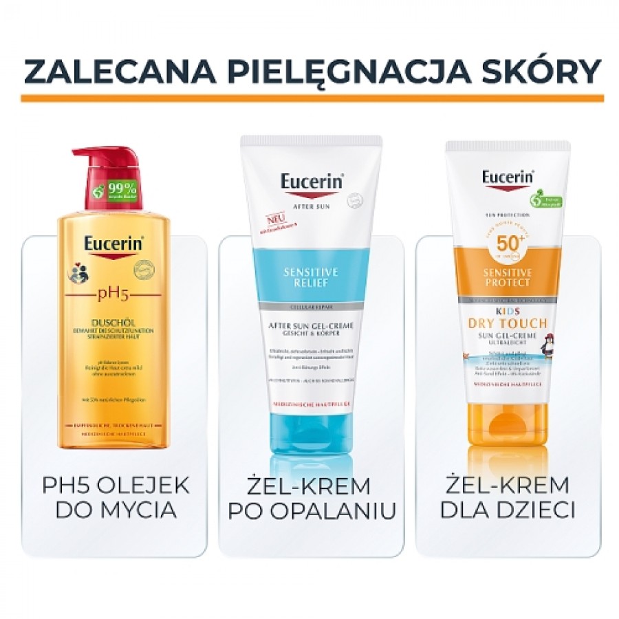 Zdjęcie produktu - 4 Eucerin Sun Kids Krem przeciwsłoneczny dla dzieci i niemowląt SPF50, 200 ml