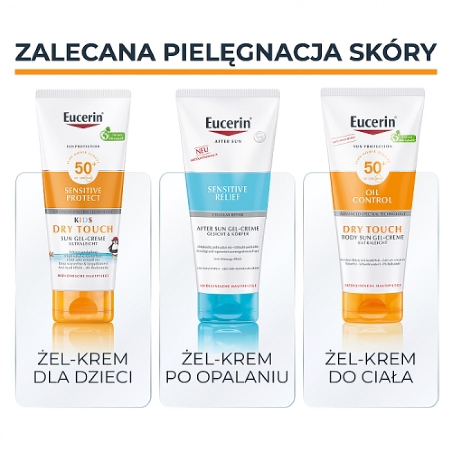 Zdjęcie produktu - 4 Eucerin Sun Kids Spray przeciwsłoneczny dla dzieci i niemowląt SPF50, 200 ml