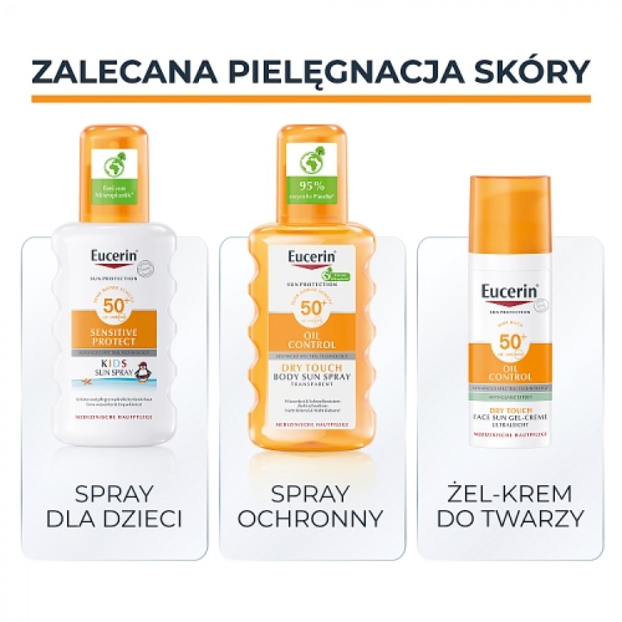Zdjęcie produktu - 4 Eucerin After Sun Łagodzący żel-krem po opalaniu, 200 ml