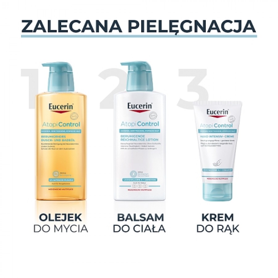 Zdjęcie produktu - 4 Eucerin AtopiControl Balsam do sk&oacute;ry atopowej, 400 ml