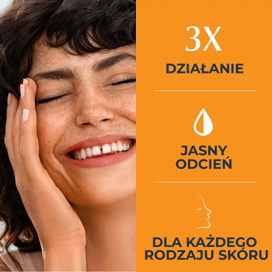 Miniaturka artykułu - #1 Eucerin Sun Pigment Control Fluid na przebarwienia do twarzy SPF50 - jasny, 50 ml