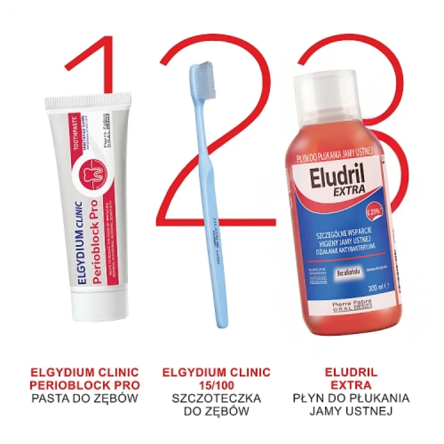 #3 – Eludril Extra Płyn do płukania jamy ustnej, 300 ml