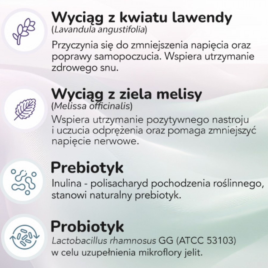 Zdjęcie produktu - 2 Aflofarm ProbioCalm Probiotyk, 30 tabl.