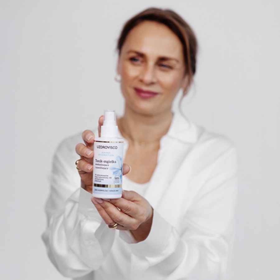 Miniaturka artykułu - #0 UZDROVISCO Amino Hydration Tonik-mgiełka rewitalizujący i nawilżający, 150 ml
