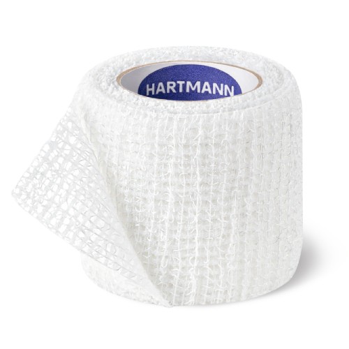 Miniaturka artykułu - #0 Hartmann Peha-haft Kohezyjna opaska podtrzymująca 4cm x 4m, 1 szt.