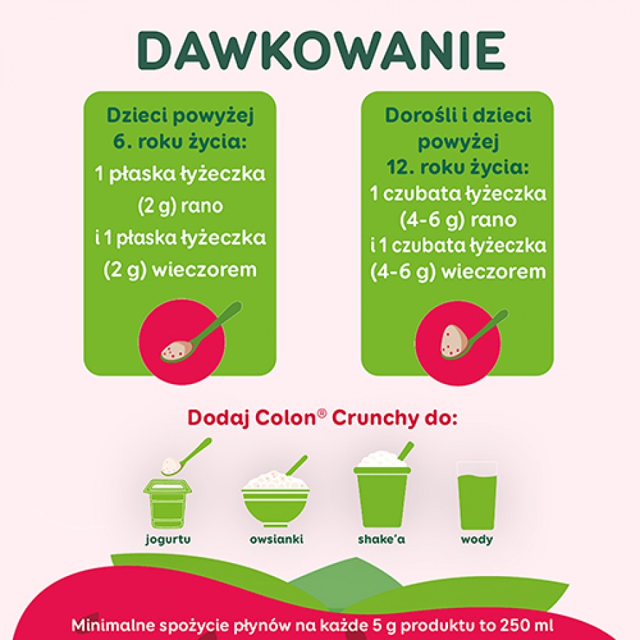 Zdjęcie produktu - 3 Colon Crunchy Źr&oacute;dło błonnika proszek, 150 g