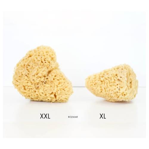 Miniaturka artykułu - #0 Lullalove Naturalna gąbka morska do twarzy i ciała XXL