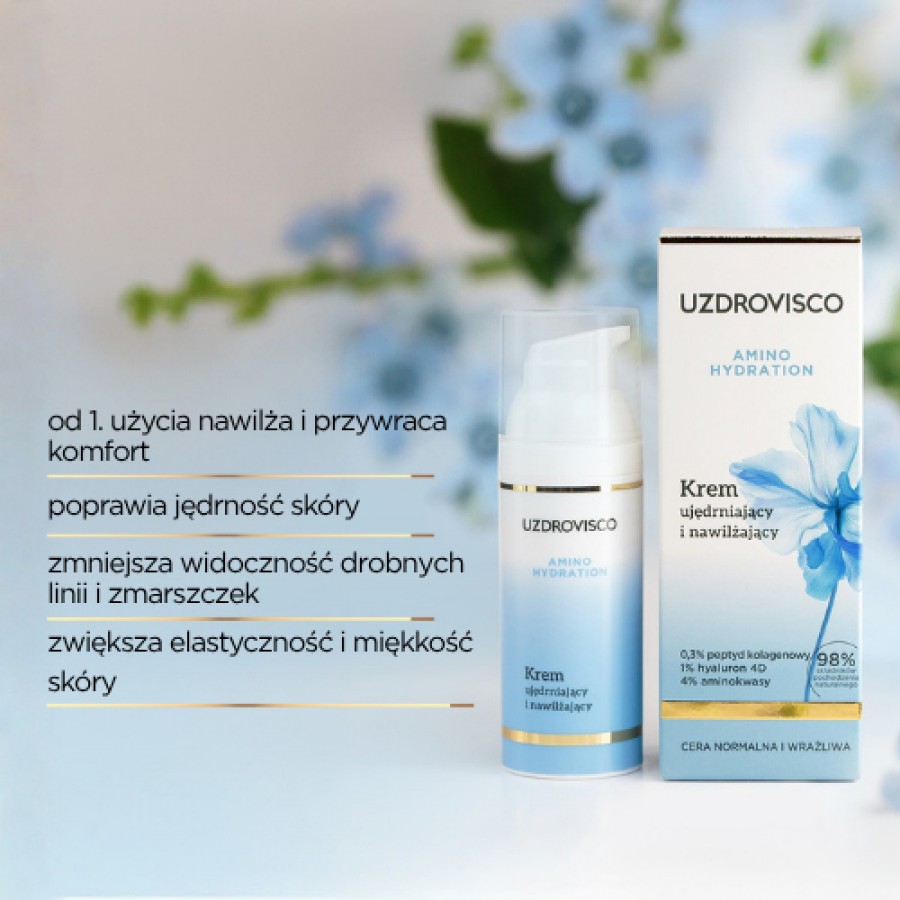 Zdjęcie produktu - 2 UZDROVISCO Amino Hydration Krem ujędrniający i nawilżający, 50 ml