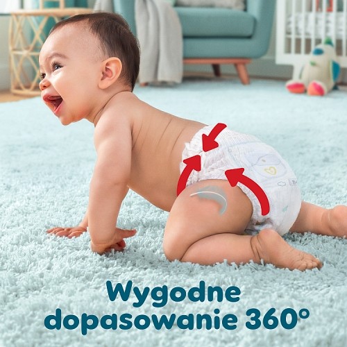 Zdjęcie produktu - 2 Pampers Premium Care Pants 4 Pieluchomajtki dla dzieci 9&ndash;15 kg, 114 szt.