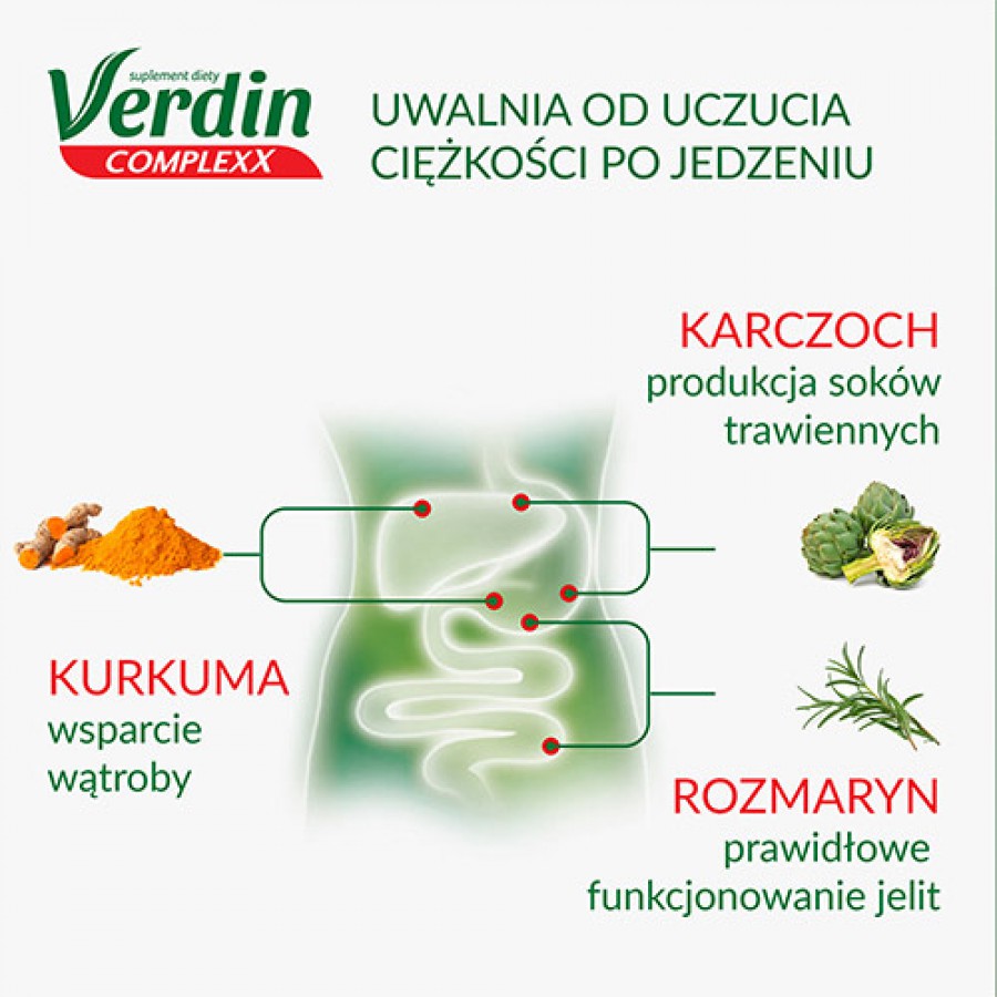 Zdjęcie produktu - 2 Verdin Complexx - 30 tabletek