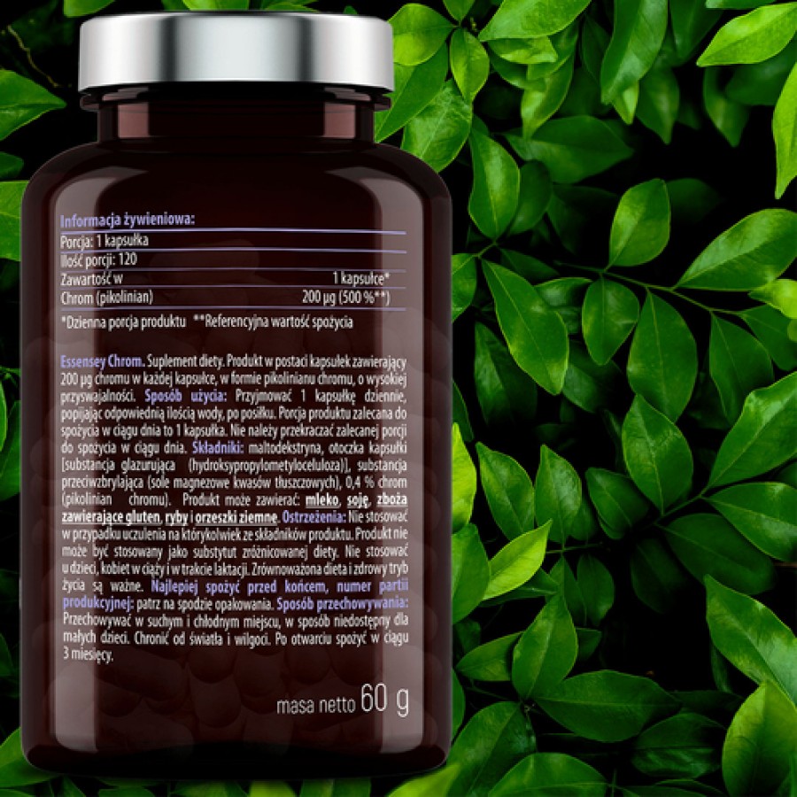 Zdjęcie produktu - 4 Essensey Chrom, 120 kaps.